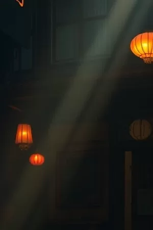 《山梁上的风》剧照，山脊上行走的护林员